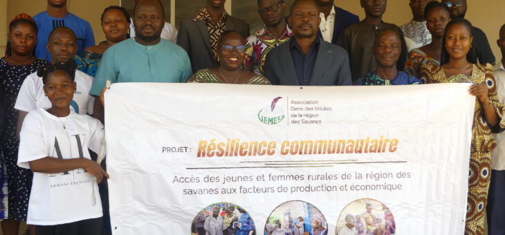 Région des Savanes : lancement officiel du projet résilience communautaire