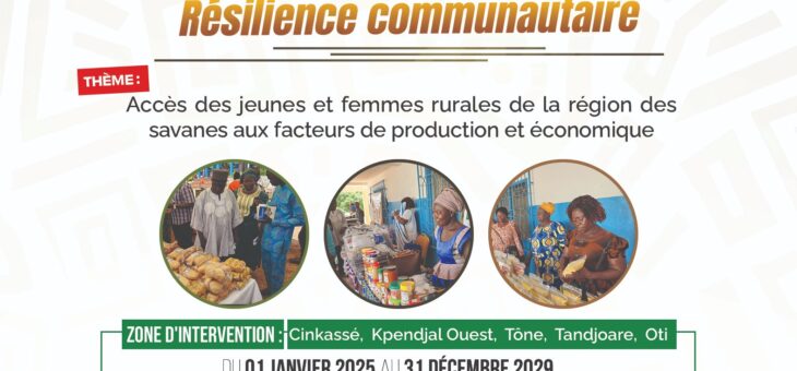 GEMESA : lancement officiel du projet résilience communautaire